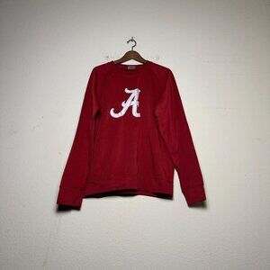 NCAA University of Alabama Crimson Tide Sweater Men XL Embroidered Red College